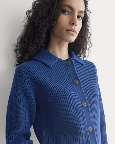 Everlane Shrunken Cardigan In Multi