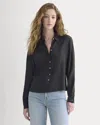Everlane Shrunken Top In Black