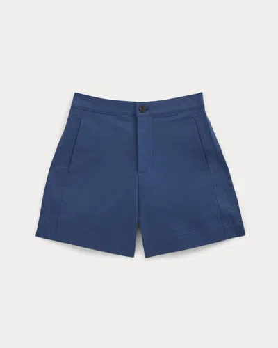 Everlane Side-panel Tailored Short In Estate Blue
