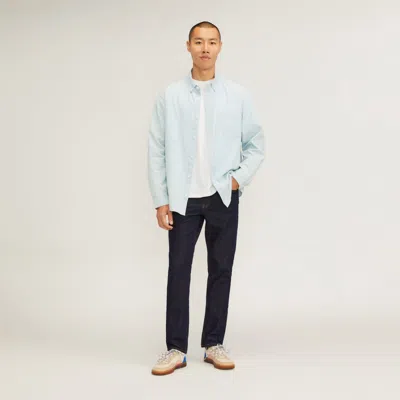 Everlane Skinny 4-way Stretch Organic Jean In Dark Indigo In Blue