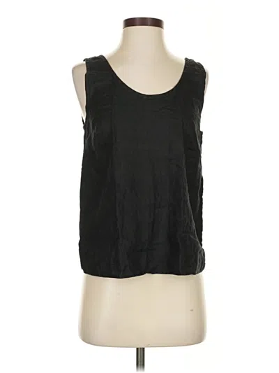 Pre-owned Everlane Sleeveless Blouse In Black