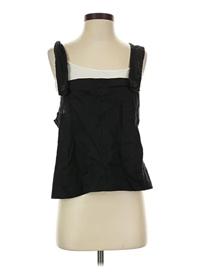 Pre-owned Everlane Sleeveless Blouse In Black