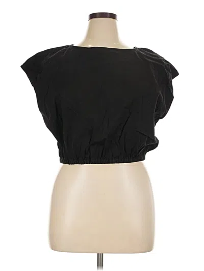 Pre-owned Everlane Sleeveless Blouse In Black