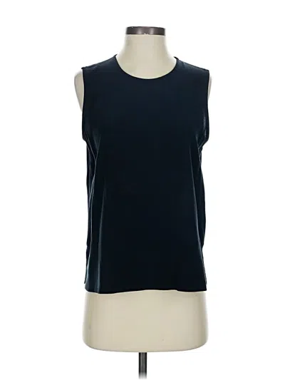 Pre-owned Everlane Sleeveless Blouse In Blue