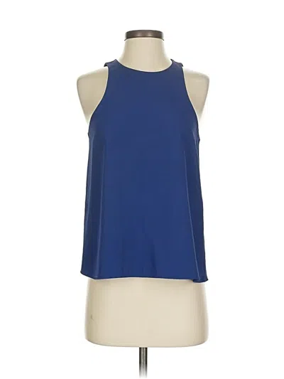 Pre-owned Everlane Sleeveless Blouse In Blue