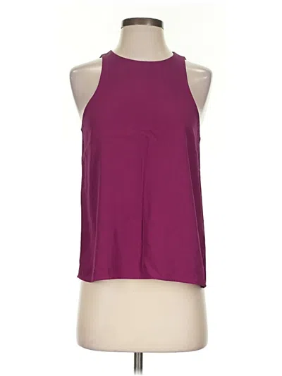 Pre-owned Everlane Sleeveless Blouse In Burgundy