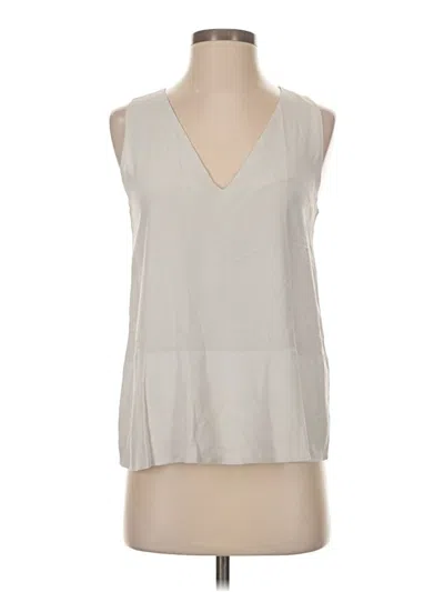 Pre-owned Everlane Sleeveless Blouse In Ivory