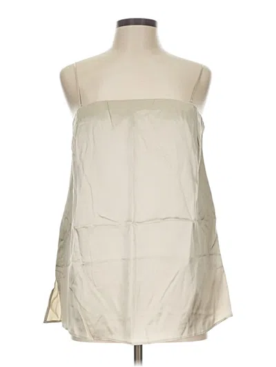 Everlane Sleeveless Blouse In Ivory
