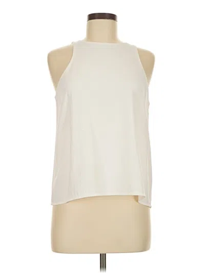Pre-owned Everlane Sleeveless Blouse In White