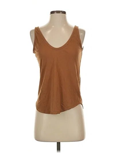 Pre-owned Everlane Sleeveless T-shirt In Brown