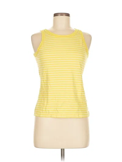 Pre-owned Everlane Sleeveless T-shirt In Yellow