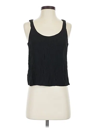 Pre-owned Everlane Sleeveless Top Black Halter Neckline Tops