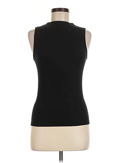 Pre-owned Everlane Sleeveless Top Black Halter Neckline Tops