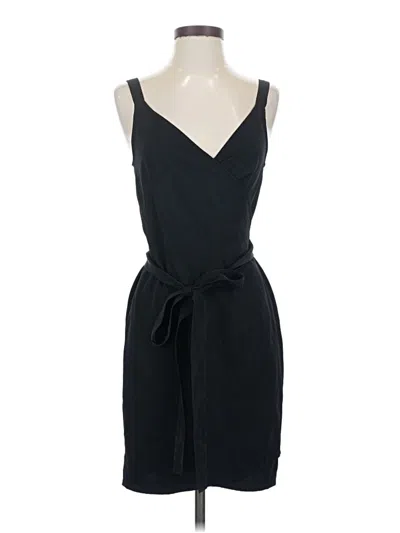 Pre-owned Everlane Sleeveless Top Black Plunge Neckline Tops