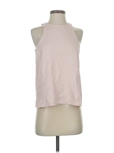 Pre-owned Everlane Sleeveless Top Pink Solid Pattern Tops
