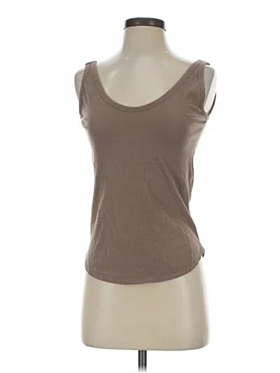 Pre-owned Everlane Sleeveless T-shirt In Brown