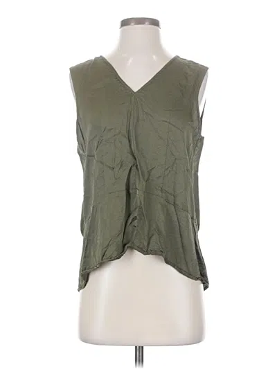 Pre-owned Everlane Sleeveless T-shirt In Green