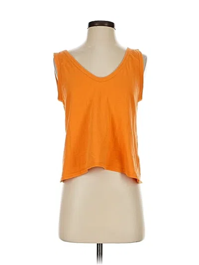 Pre-owned Everlane Sleeveless T-shirt In Orange