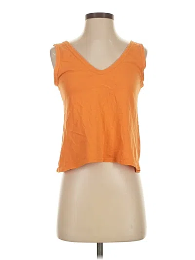 Pre-owned Everlane Sleeveless T-shirt In Orange