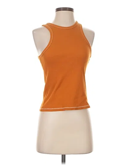Pre-owned Everlane Sleeveless T-shirt In Orange