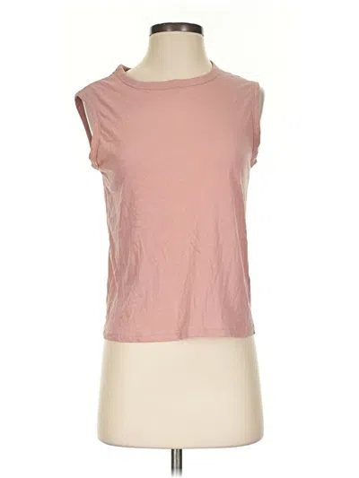 Pre-owned Everlane Sleeveless T-shirt In Pink