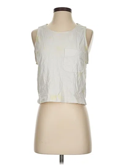 Pre-owned Everlane Sleeveless T-shirt In Silver