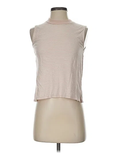 Pre-owned Everlane Sleeveless T-shirt In Tan