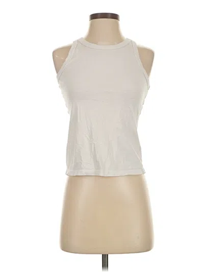 Pre-owned Everlane Sleeveless T-shirt In White