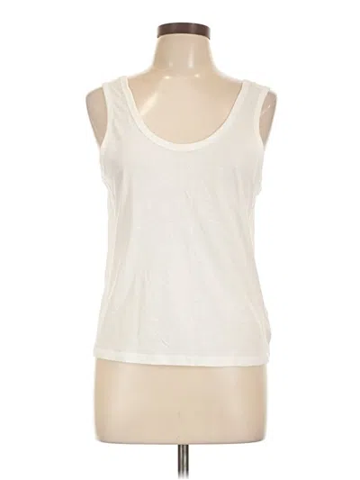 Pre-owned Everlane Sleeveless T-shirt In White