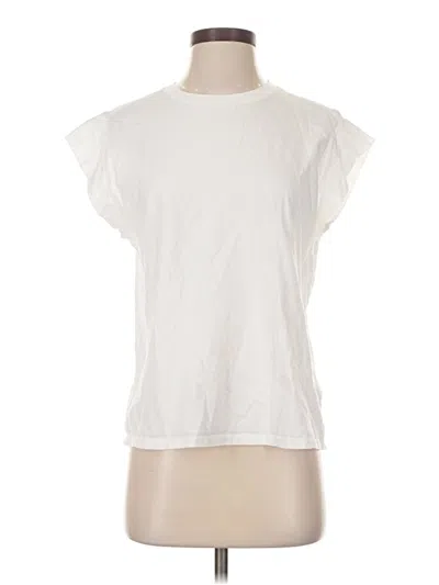 Pre-owned Everlane Sleeveless T-shirt In White