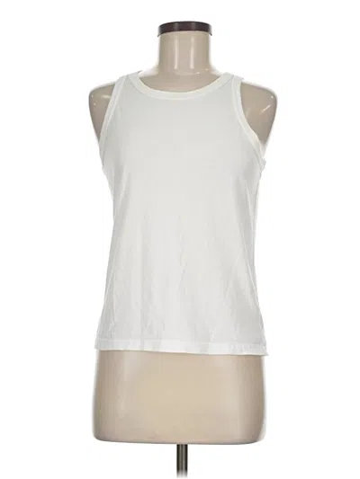 Pre-owned Everlane Sleeveless T-shirt In White