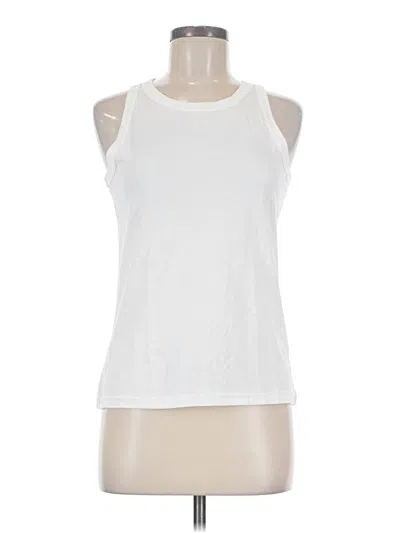 Pre-owned Everlane Sleeveless T-shirt In White
