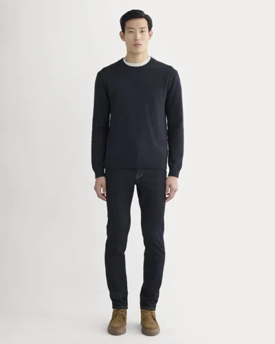 Everlane Slim 4-way Stretch Organic Jean In Dark Indigo In Blue