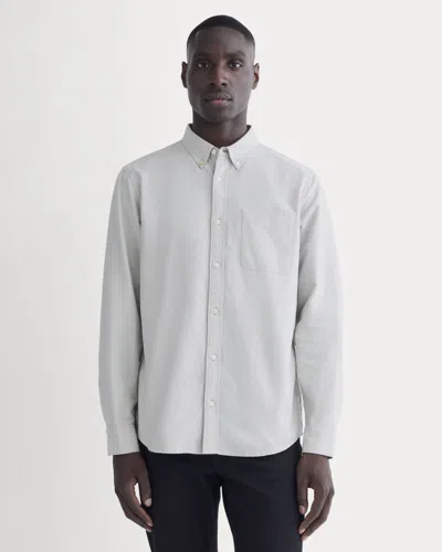 Everlane Slim Oxford Shirt | Standard In Grey In Gray