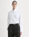 Everlane Slouchy Turtleneck In White
