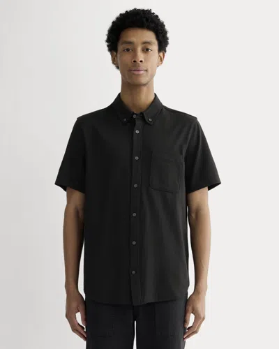 Everlane Startup Short-sleeve Shirt In Black