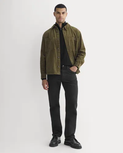 Everlane Straight-leg Stretch Jean In Black