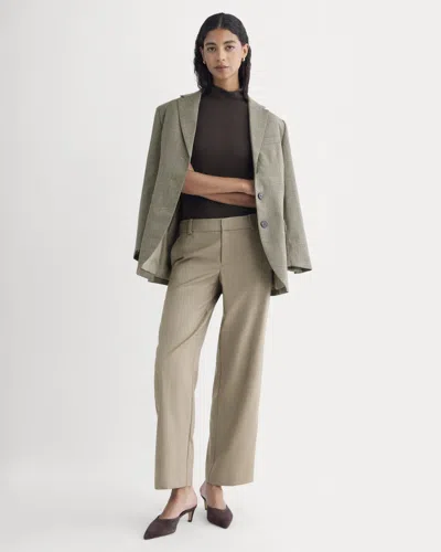 Everlane Straight-leg Trouser In Brown