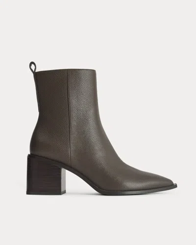 Everlane Studio Block Heel Boot In Brown