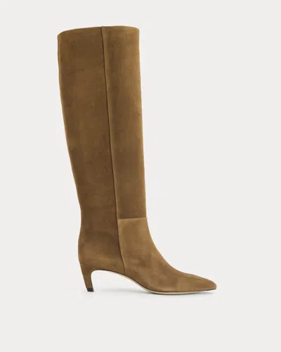 Everlane Studio Knee-high Boot In Russet In Brown