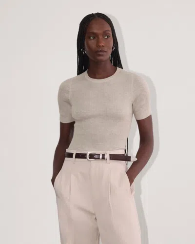 Everlane Sweater Tshirt In Brown