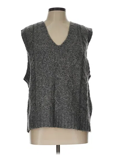Pre-owned Everlane Sweater Vest In Gray