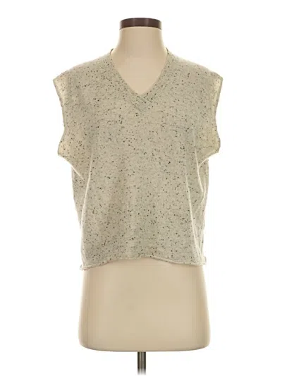 Pre-owned Everlane Sweater Vest In Silver