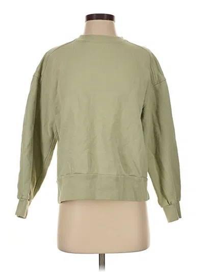 Pre-owned Everlane Sweatshirt In Green