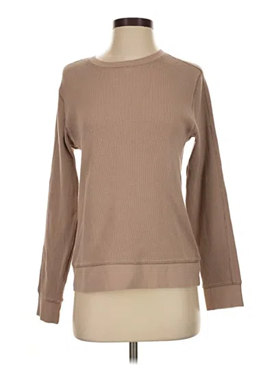 Pre-owned Everlane Sweatshirt In Tan