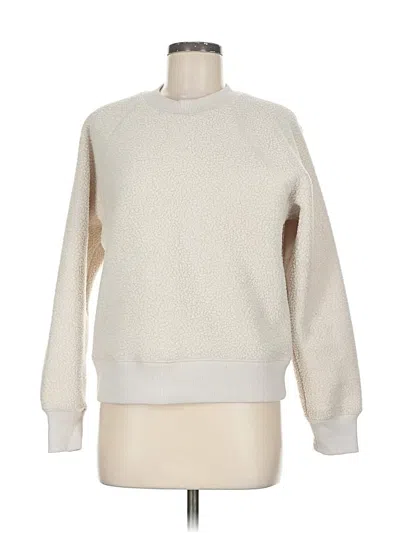 Pre-owned Everlane Sweatshirt In White