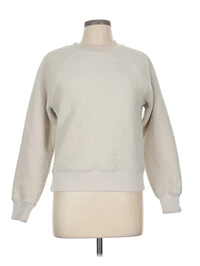 Pre-owned Everlane Sweatshirt In White