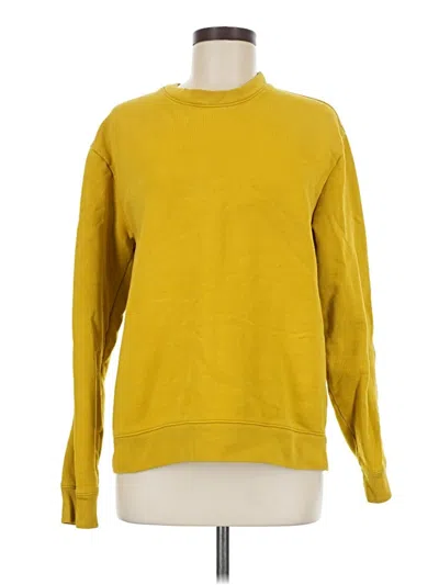 Pre-owned Everlane Sweatshirt In Yellow