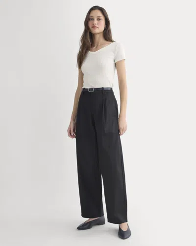 Everlane Tailored Drape Balloon Pant In Black
