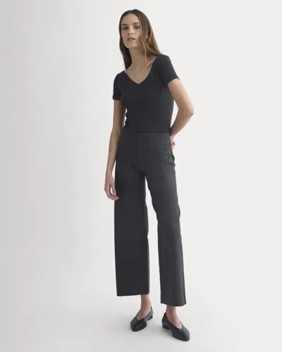 Everlane Tailored Drape Seam Pant In Black